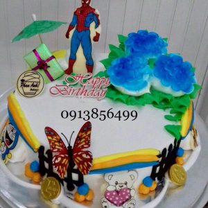 Bánh Kem Siêu Nhân Nhện 06