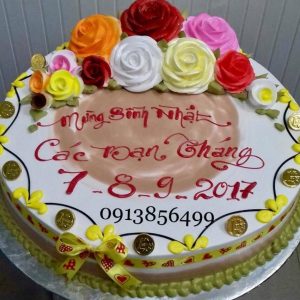 Bánh kem Hoa 02