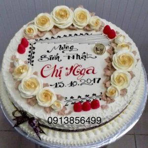Bánh kem Hoa 05