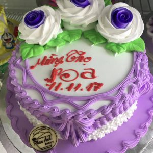 Bánh kem Hoa 10